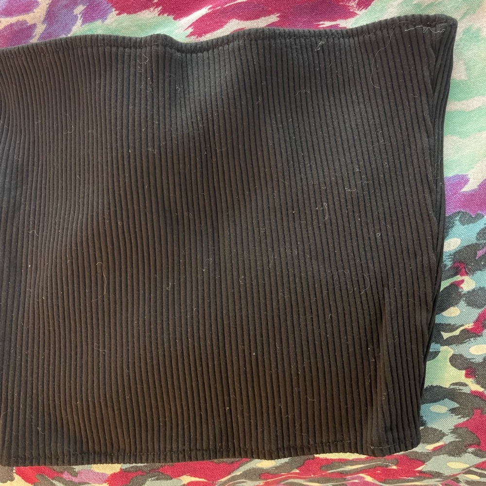 Black tube top